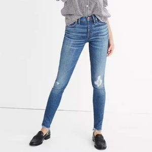 Madewell High-Rise Skinny Jeans in Allegra Wash